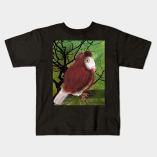 Capuchin Pigeon Kids T-Shirt